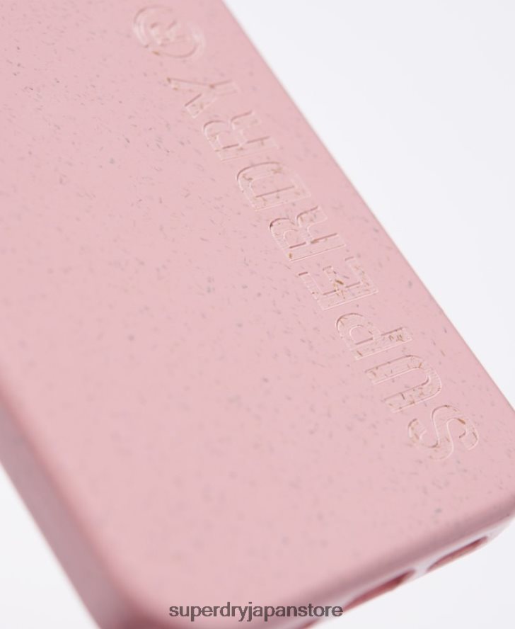 スナップ電話ケース iPhone 12 mini 男性 Superdry アクセサリー ピンク 2J62PZ6420