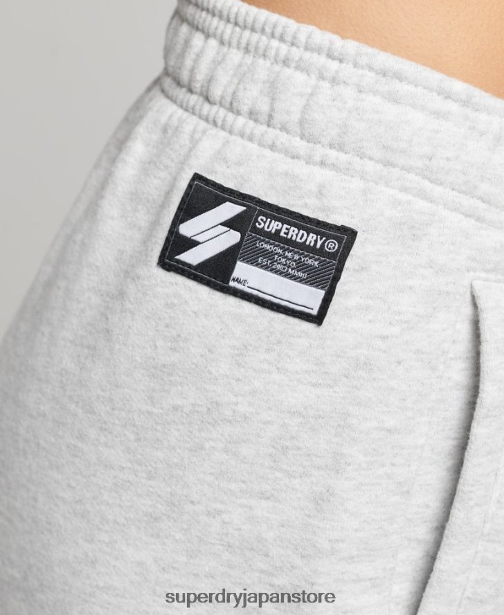 ハーフトーン s ロゴ ボーイ ショーツ 女性 Superdry 衣類 グレー 2J62PZ3165