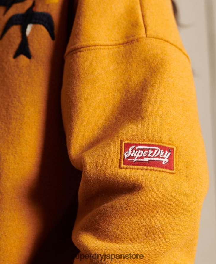 デコラティブ suika ボクシーパーカー 女性 Superdry 衣類 金 2J62PZ6099