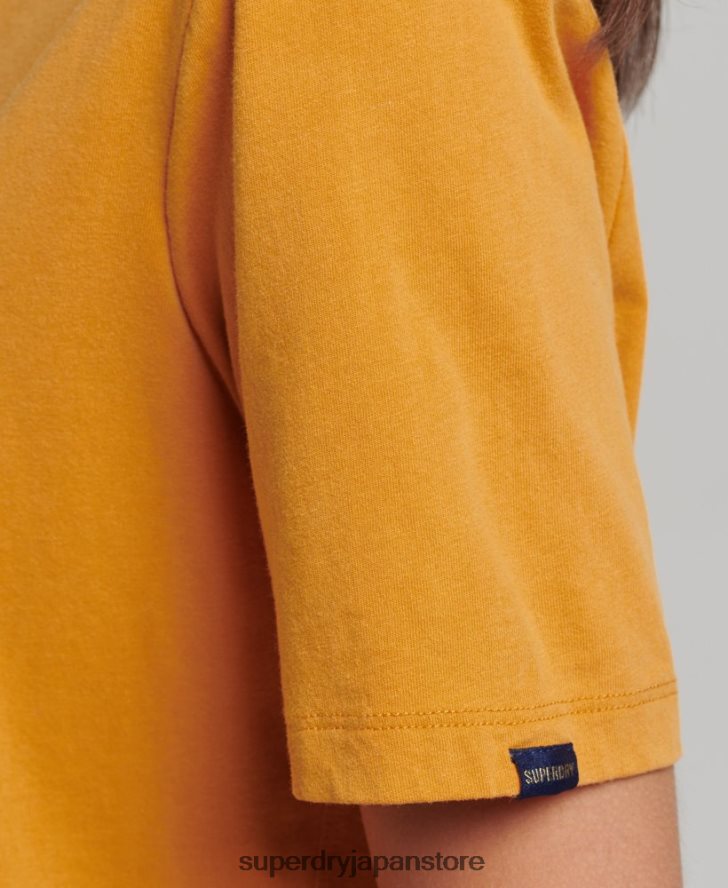 コアロゴ 80s Tシャツ 女性 Superdry 衣類 金 2J62PZ2748