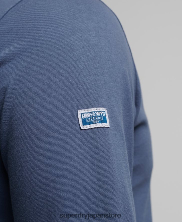 ヴィンテージロゴアメリカンクラシックトップ 男性 Superdry 衣類 濃紺 2J62PZ1560