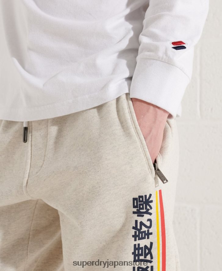 代表チームアーチ長袖トップ 男性 Superdry 衣類 白 2J62PZ1581