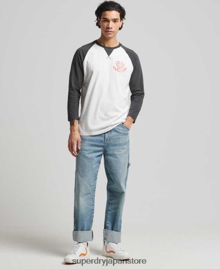 ヴィンテージサーフランチェロトップ 男性 Superdry 衣類 黒 2J62PZ1586