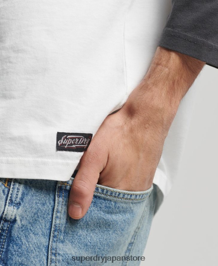 ヴィンテージサーフランチェロトップ 男性 Superdry 衣類 黒 2J62PZ1586