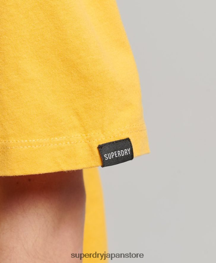 遊牧民のTシャツ 女性 Superdry 衣類 黄色 2J62PZ2664