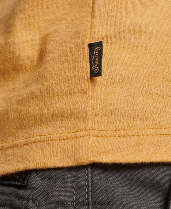 ヴィンテージロゴ キャップスリーブ Tシャツ 女性 Superdry 衣類 黄色 2J62PZ2750