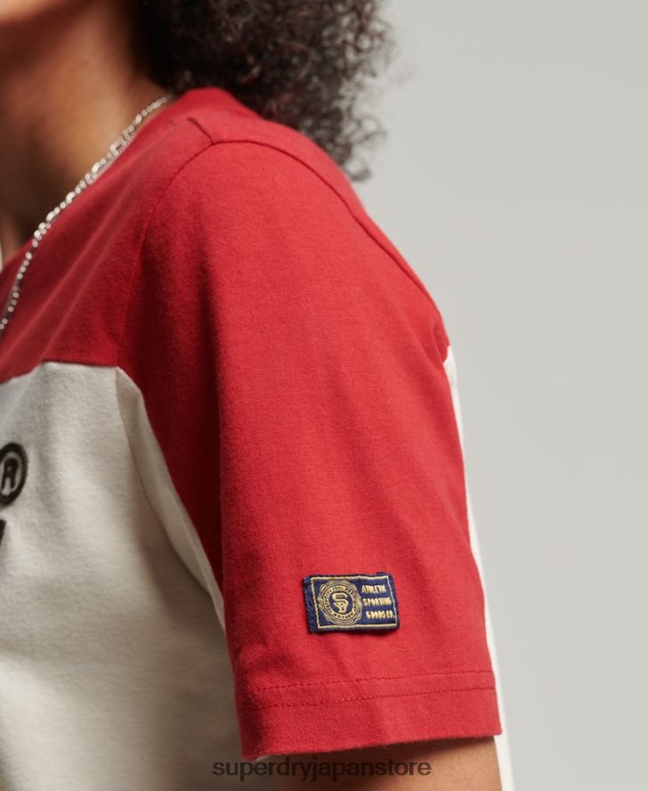 ヴィンテージロゴカレッジTシャツ 女性 Superdry 衣類 ベージュ 2J62PZ2755
