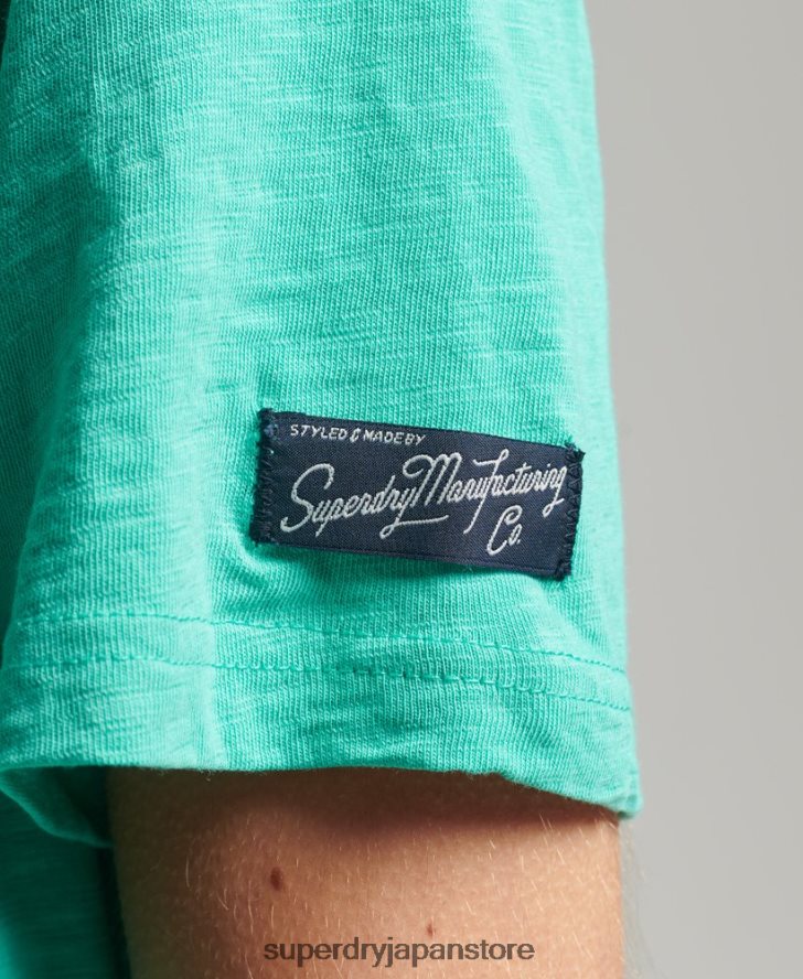 ヴィンテージロゴシーズンTシャツ 女性 Superdry 衣類 緑 2J62PZ2781