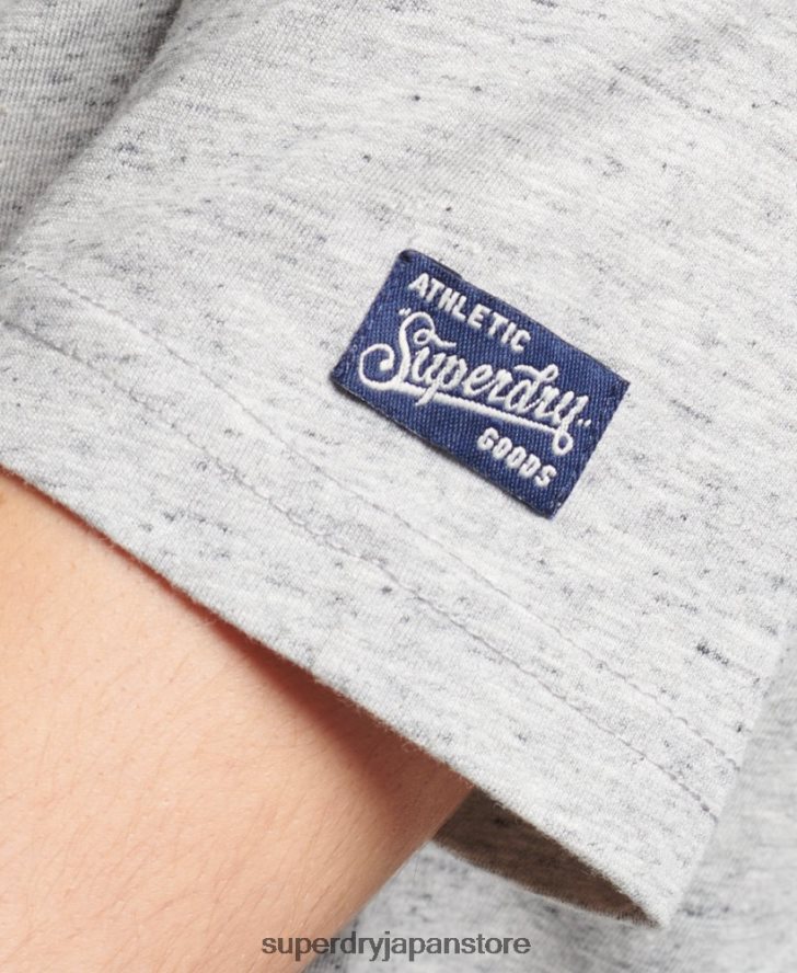 私の世代のヴィンテージ T シャツ 女性 Superdry 衣類 グレー 2J62PZ2846