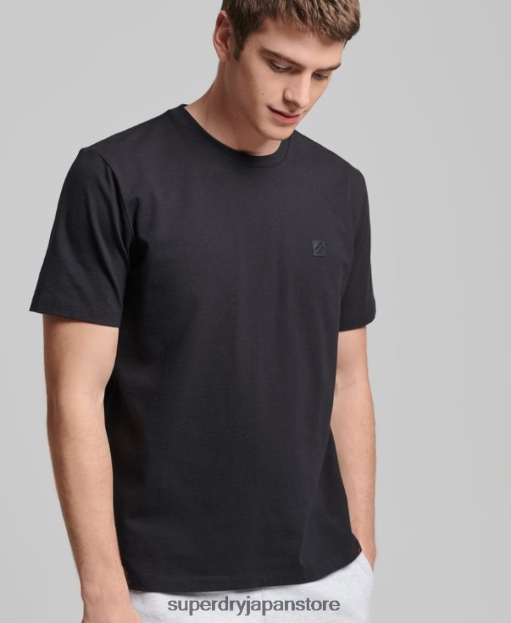 テックルーズTシャツ 男性 Superdry 衣類 黒 2J62PZ4832