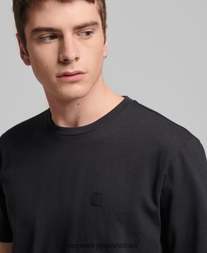 テックルーズTシャツ 男性 Superdry 衣類 黒 2J62PZ4832