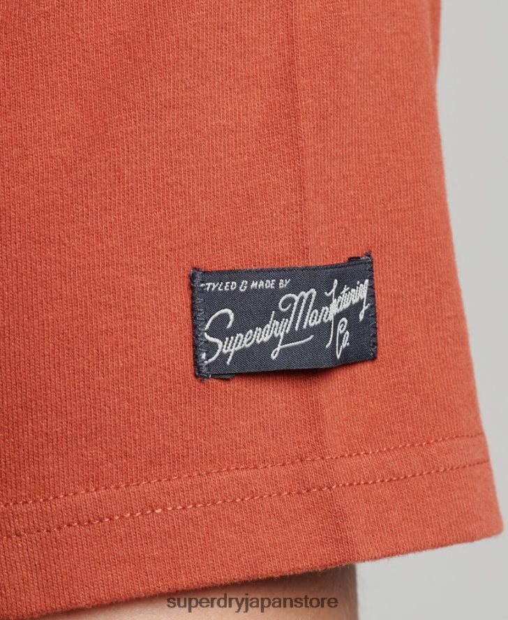 コアロゴグラフィック ラグランTシャツ 男性 Superdry 衣類 海軍 2J62PZ4842