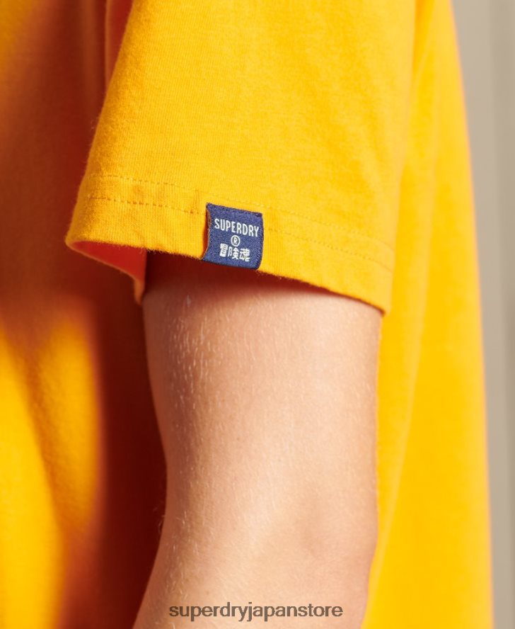 コアロゴTシャツ 女性 Superdry 衣類 金 2J62PZ6244