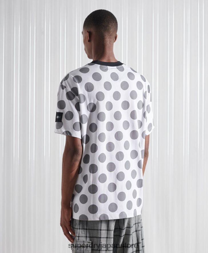 限定版 sdx tokyo グラフィック T シャツ 男性 Superdry 衣類 グレー 2J62PZ4965